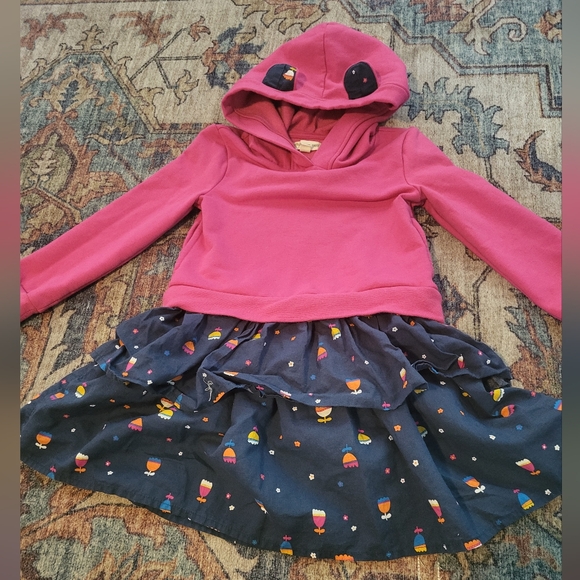 Tucker + Tate Pink and Navy Kids Casual Dress - Picture 4 of 5
